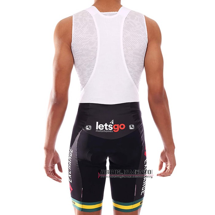 Abbigliamento Bike Exchange Manica Corta e Pantaloncino Con Bretelle 2021 Campione Australia - Clicca l'immagine per chiudere